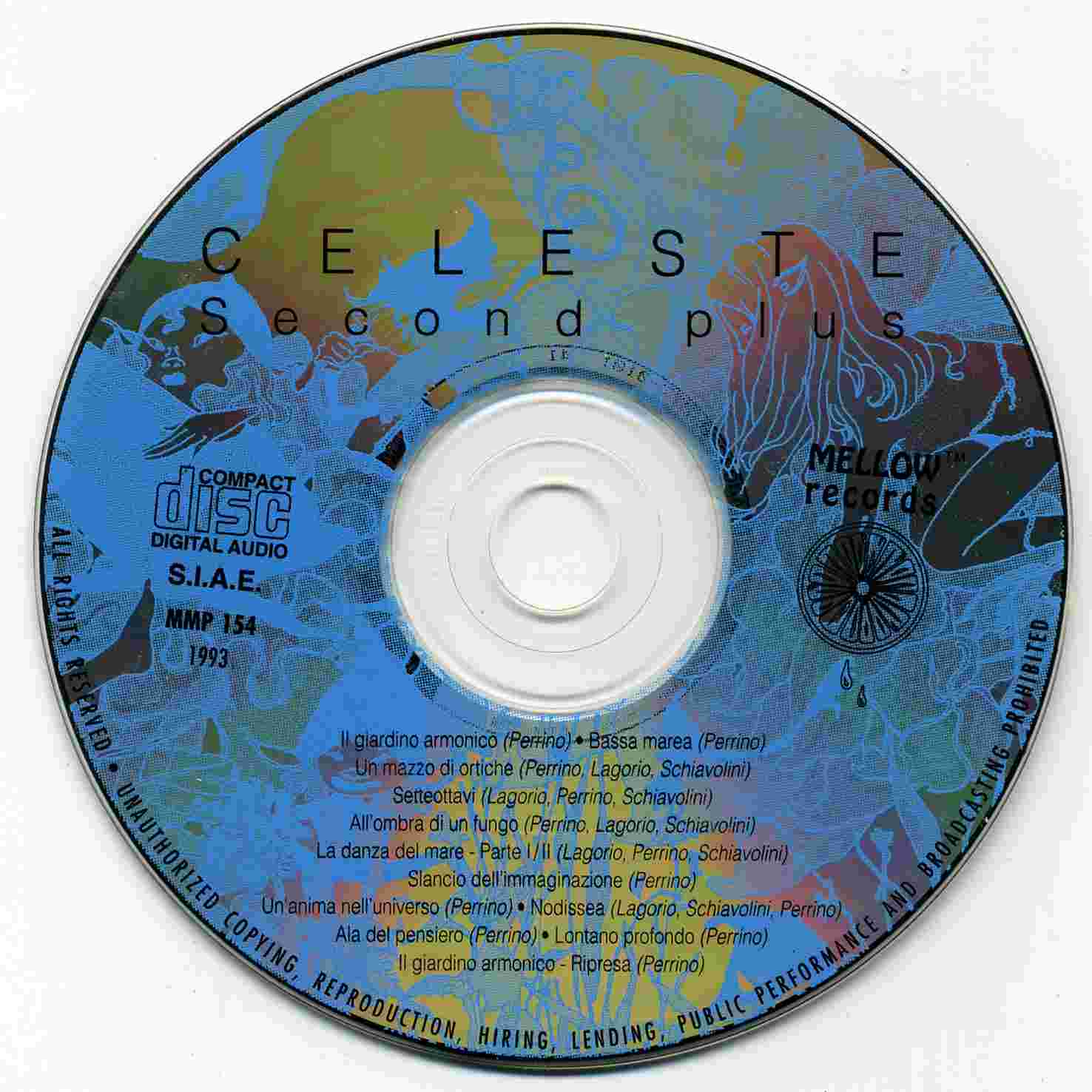 Celeste  Second : CD